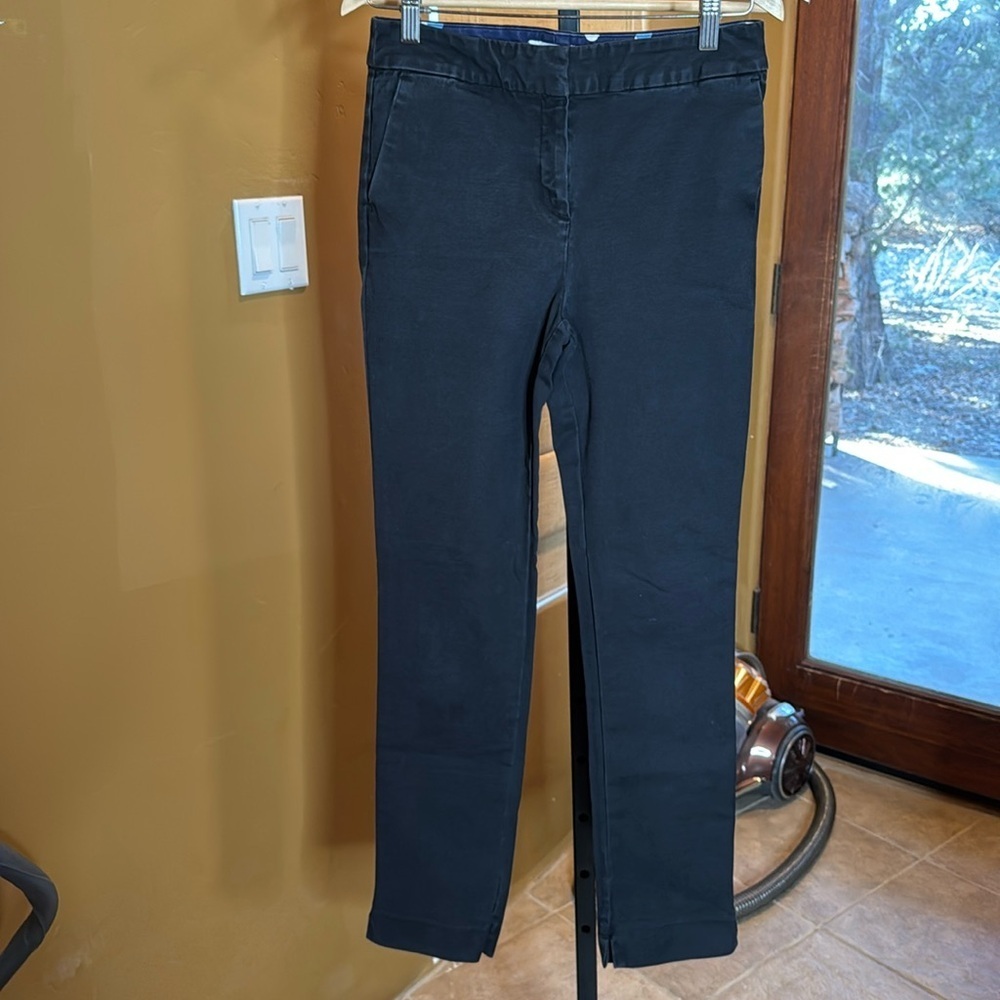Boden Black Chino Trousers Size 4R